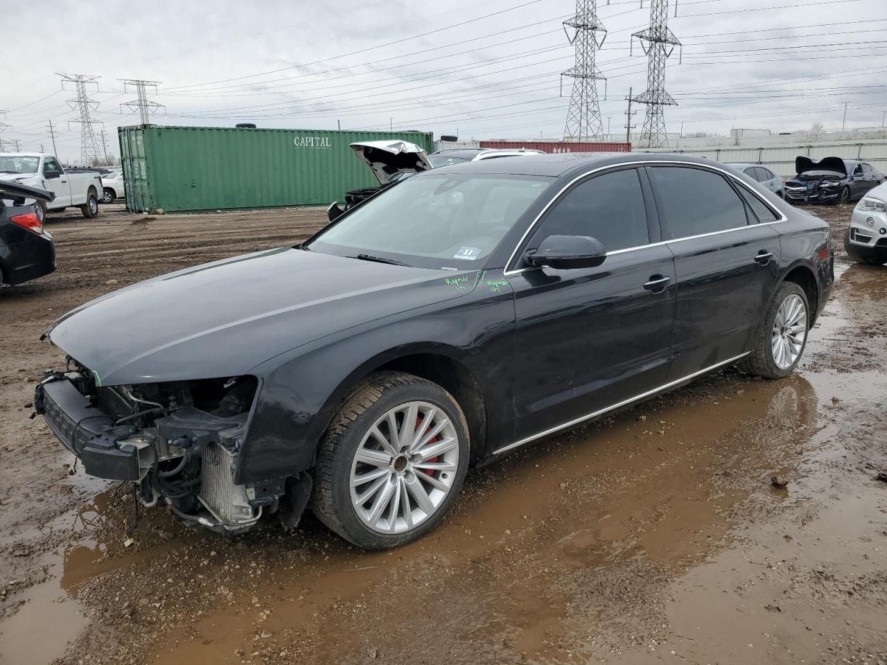 2014 Audi A8 L Tdi Quattro for Sale in Elgin, IL - Front End