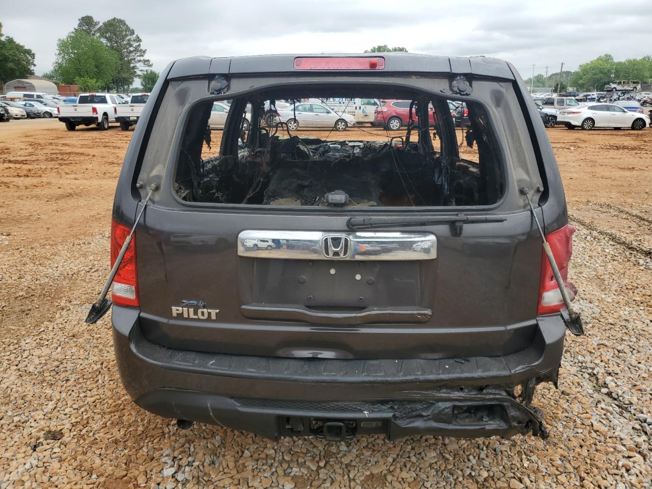 2014 Honda Pilot Lx VIN: 5FNYF3H27EB010848 Lot: 54409935