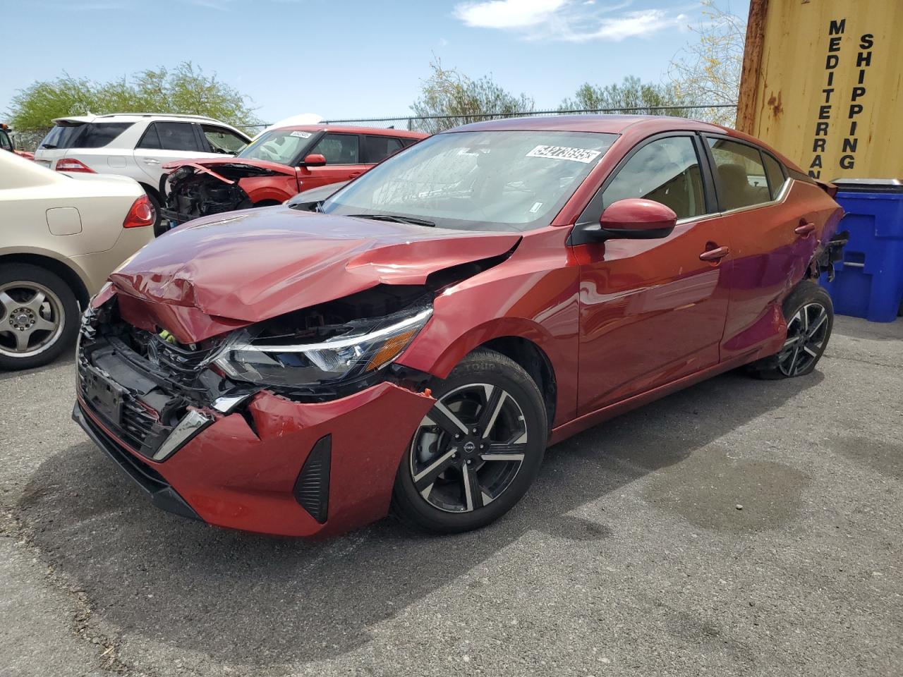 2024 Nissan Sentra Sv en Venta en North Las Vegas, NV - Rear End