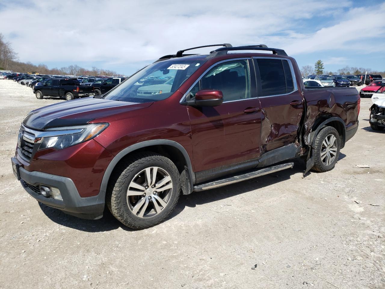 2017 Honda Ridgeline Rts for Sale in West Warren, MA - Side
