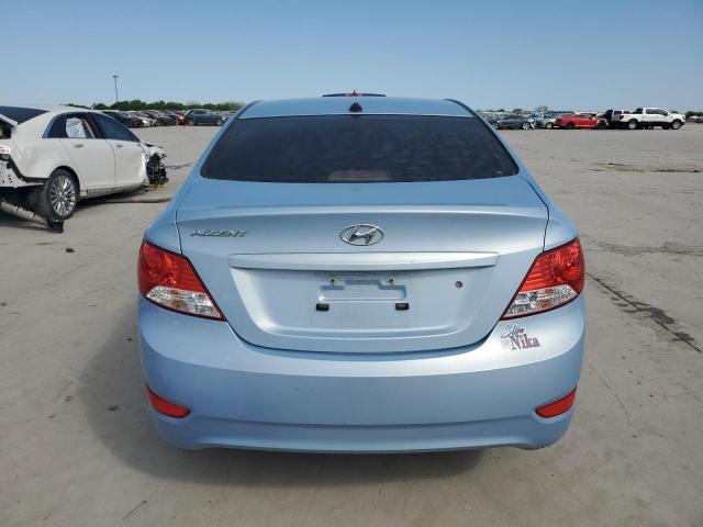 Sedans HYUNDAI ACCENT 2014 Granatowy