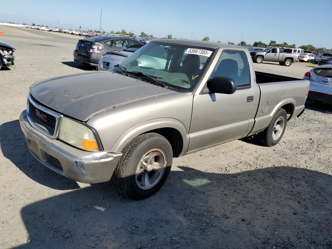 2003 Gmc Sonoma de vânzare în Sacramento, CA - Minor Dent/Scratches