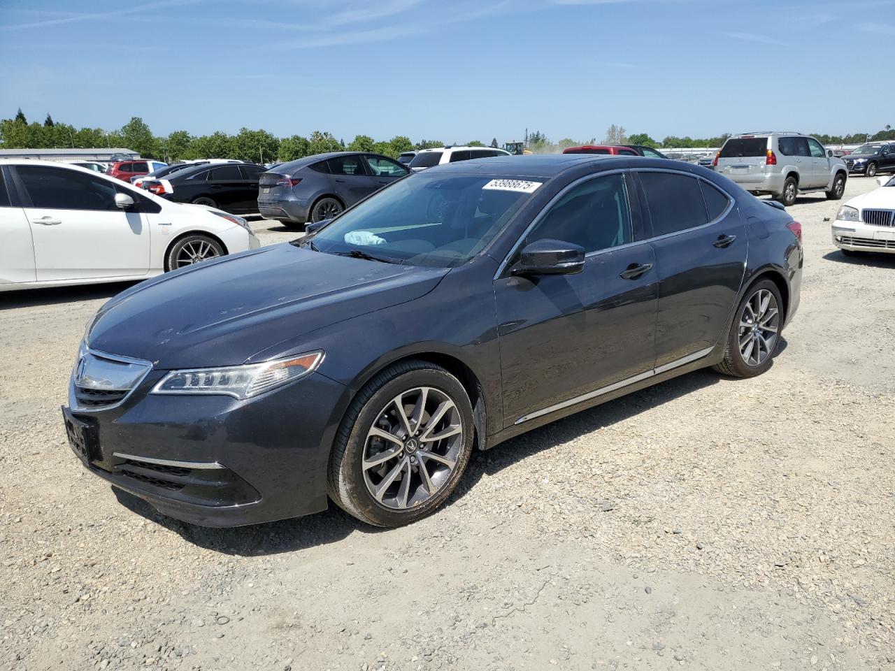 2016 Acura Tlx Tech zu verkaufen in Antelope, CA - Side