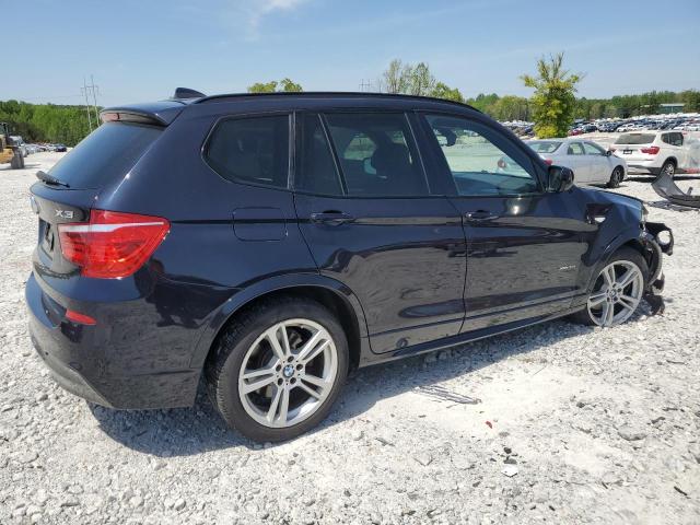  BMW X3 2014 Синій