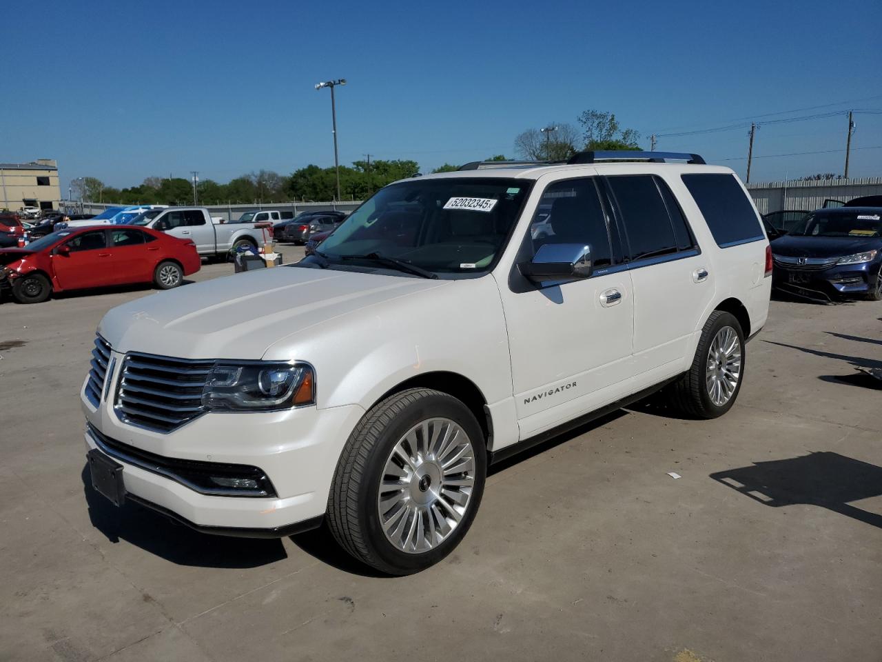 2016 Lincoln Navigator Reserve en Venta en Wilmer, TX - Rear End