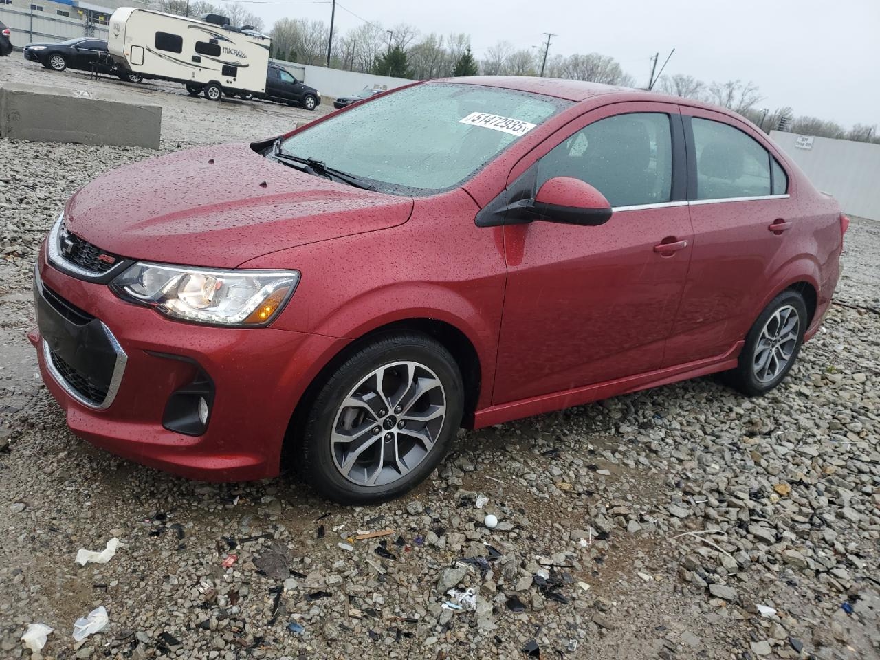 2019 Chevrolet Sonic Lt de vânzare în Louisville, KY - Hail