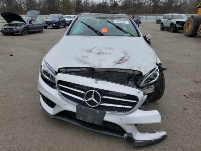  MERCEDES-BENZ C-CLASS 2017 Сріблястий