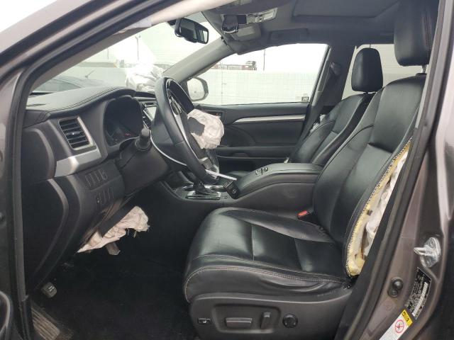  TOYOTA HIGHLANDER 2016 Сірий