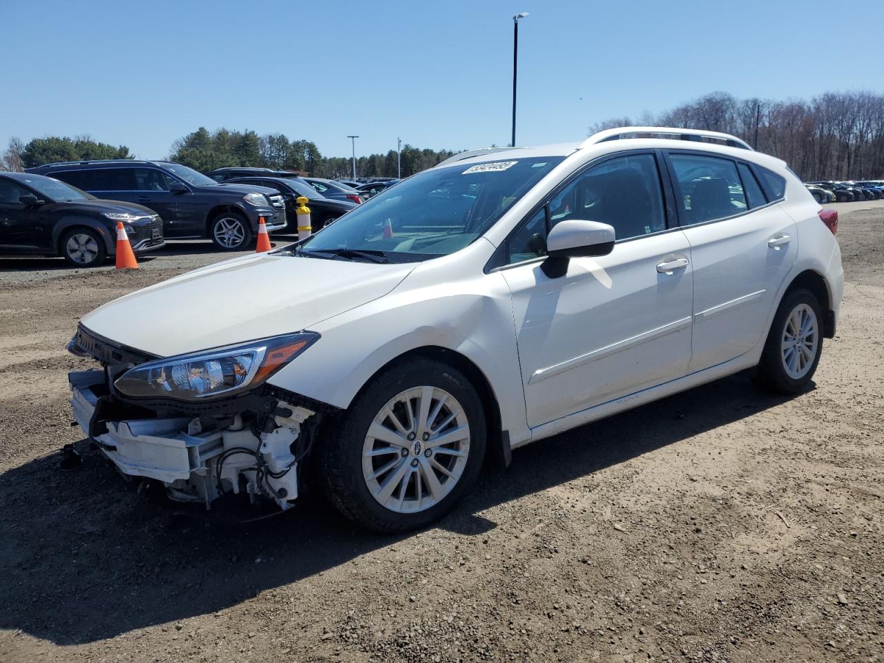 2017 Subaru Impreza Premium Plus за продажба в East Granby, CT - Front End