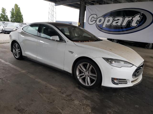  TESLA MODEL S 2013 Білий
