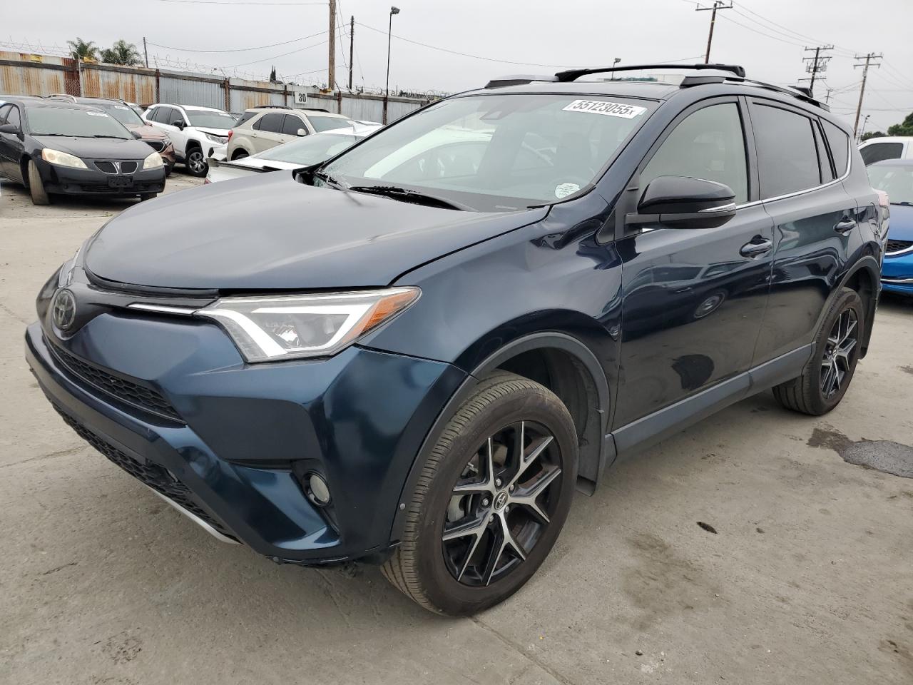2018 Toyota Rav4 Se იყიდება Los Angeles-ში, CA - Front End