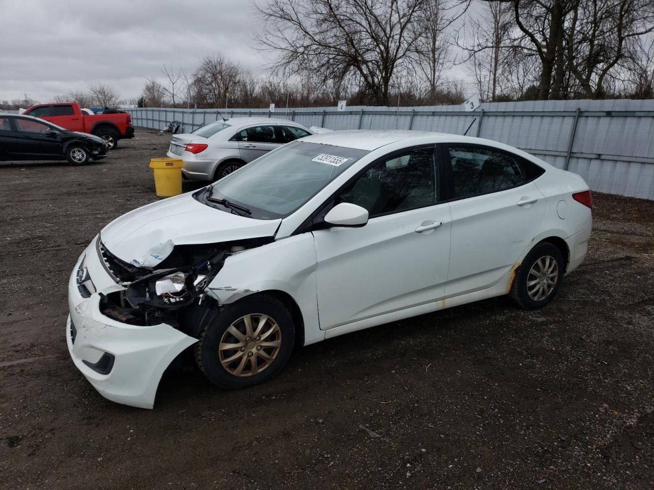 2014 Hyundai Accent Gls იყიდება London-ში, ON - Mechanical