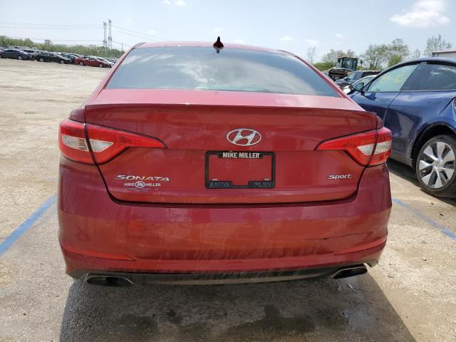  HYUNDAI SONATA 2015 Burgundy