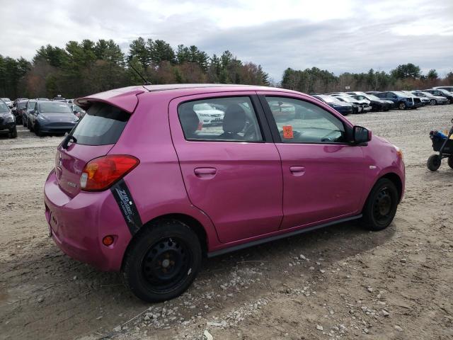  MITSUBISHI MIRAGE 2015 Różowy