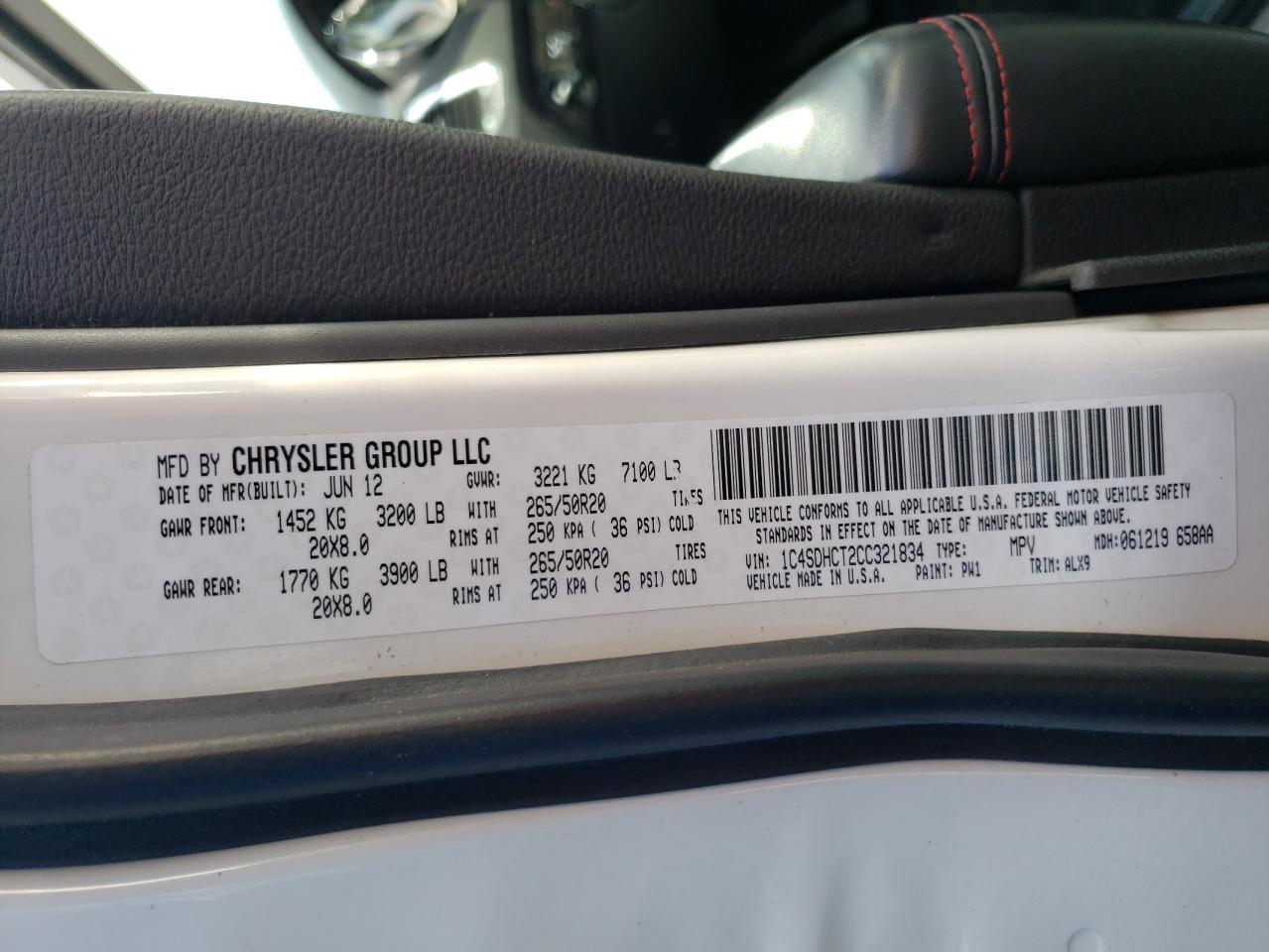 2012 Dodge Durango - Image 13