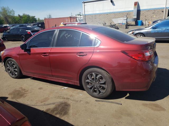  SUBARU LEGACY 2015 Red