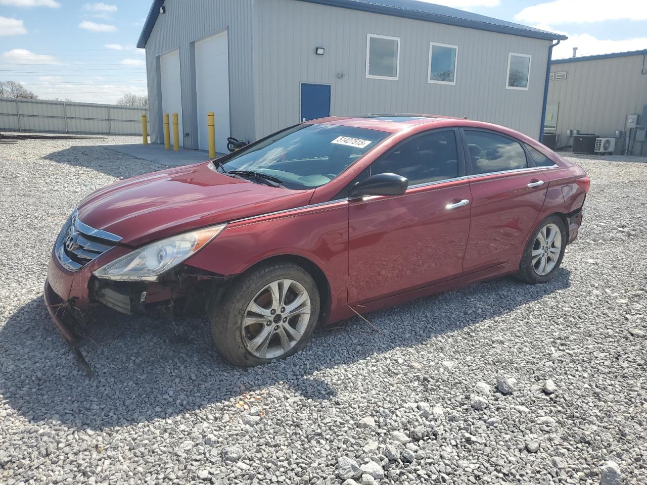 2011 Hyundai Sonata Se en Venta en Barberton, OH - Front End