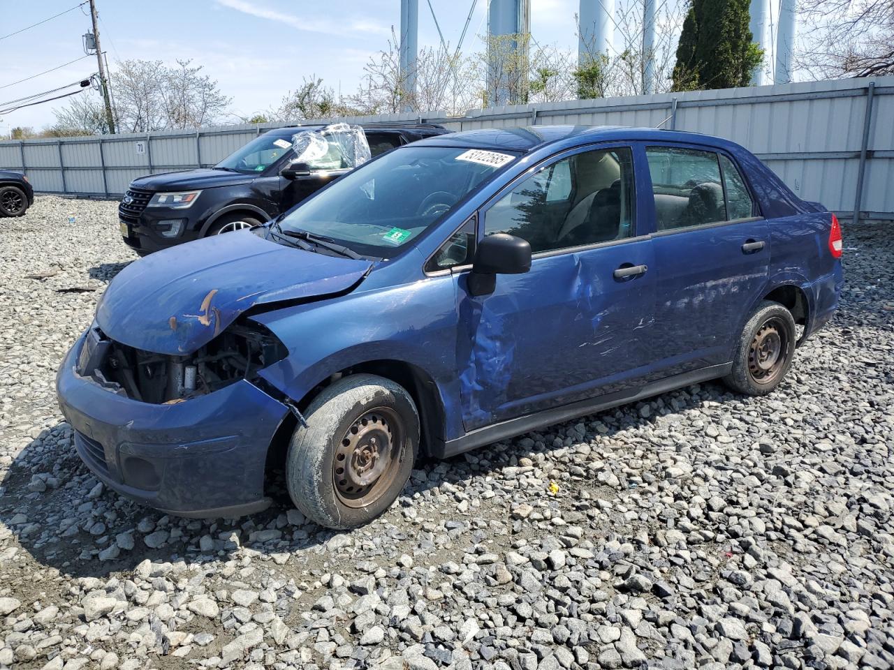 2009 Nissan Versa S იყიდება Windsor-ში, NJ - Front End