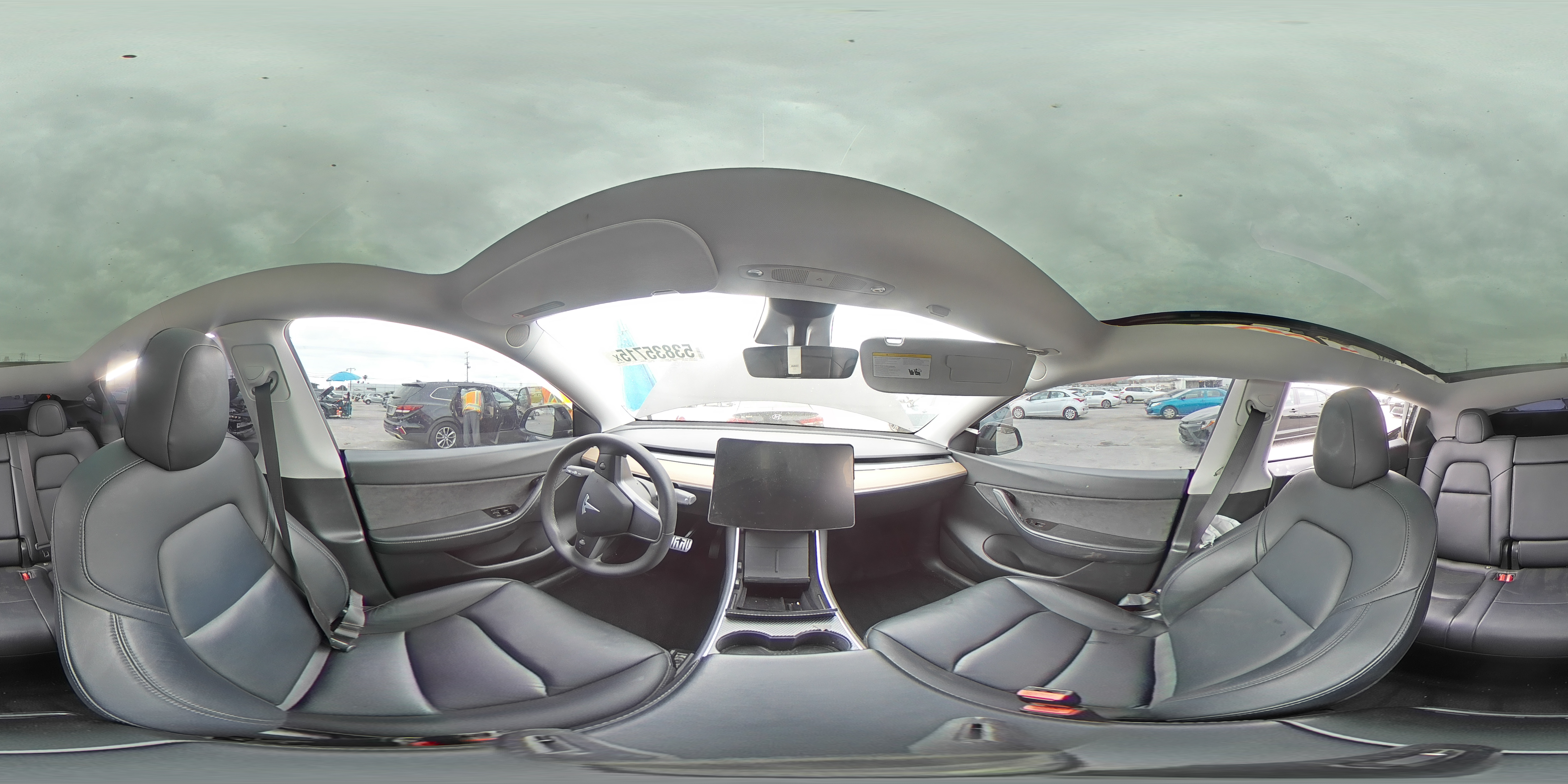 2021 Tesla Model Y VIN: 5YJYGDEE3MF084655 Lot: 53835715