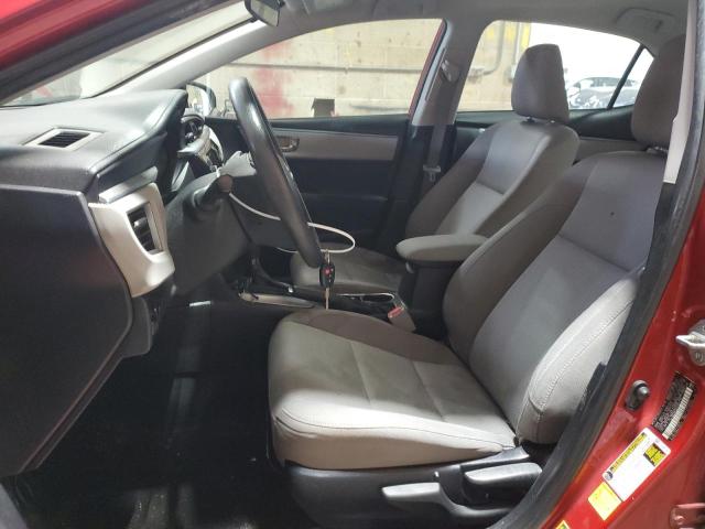 Седаны TOYOTA COROLLA 2015 Красный