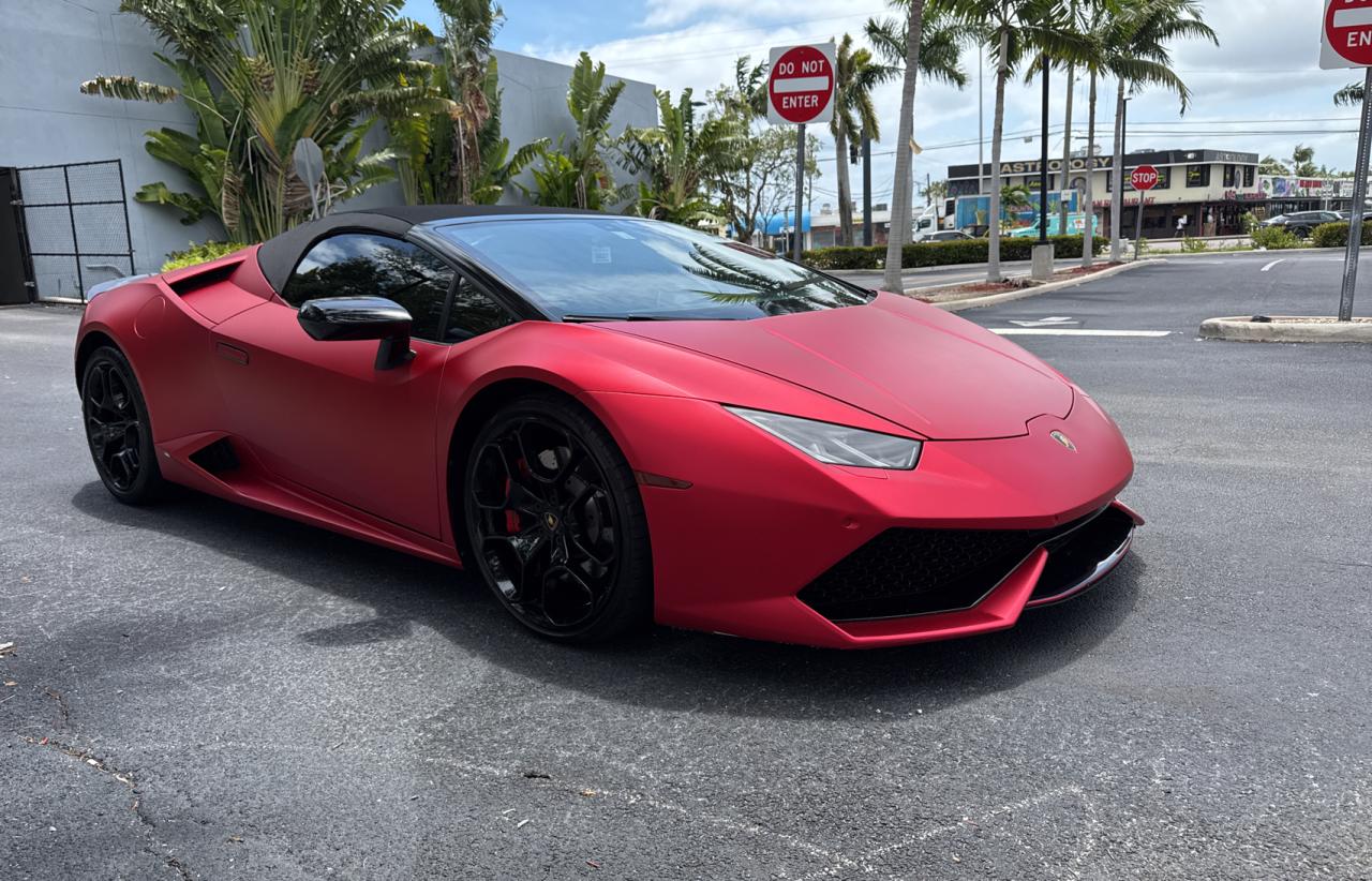 2019 Lamborghini Huracan продається в Homestead, FL - Normal Wear