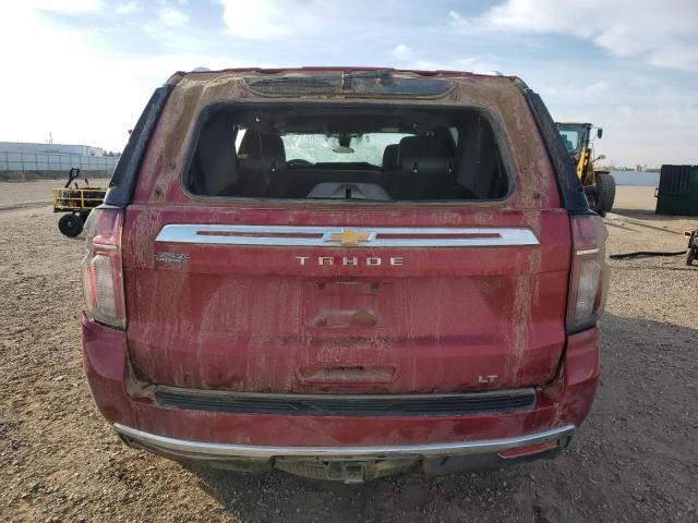  CHEVROLET TAHOE 2021 Czerwony