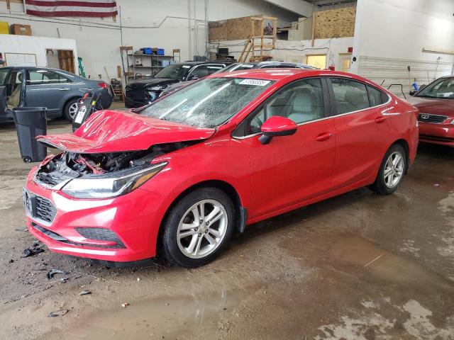  CHEVROLET CRUZE 2016 Czerwony