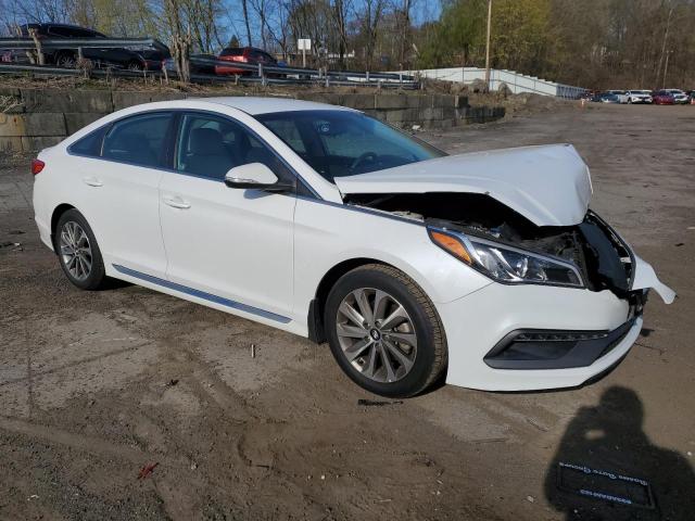  HYUNDAI SONATA 2016 Белы
