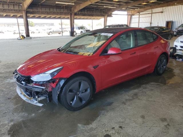  TESLA MODEL 3 2022 Red
