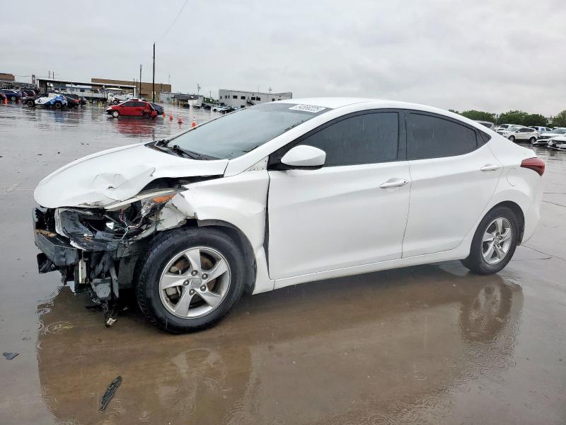 Sedans HYUNDAI ELANTRA 2015 White