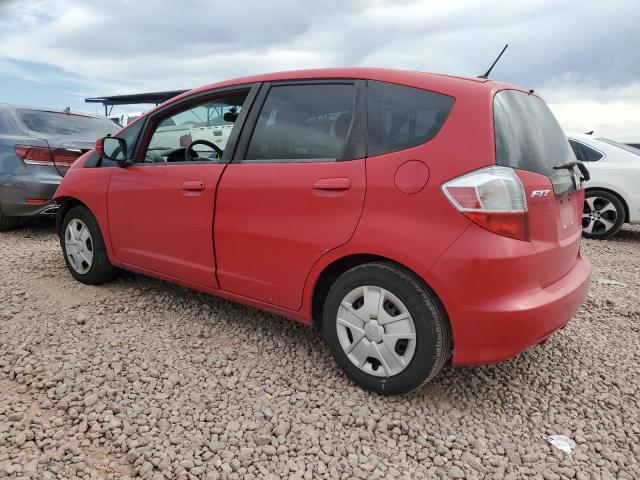  HONDA FIT 2012 Червоний