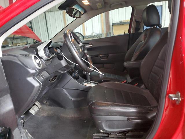  CHEVROLET SONIC 2013 Красный