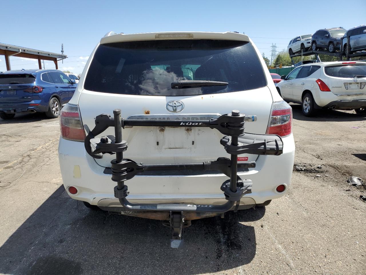 2008 Toyota Highlander Hybrid VIN: JTEEW41A182024807 Lot: 53750365