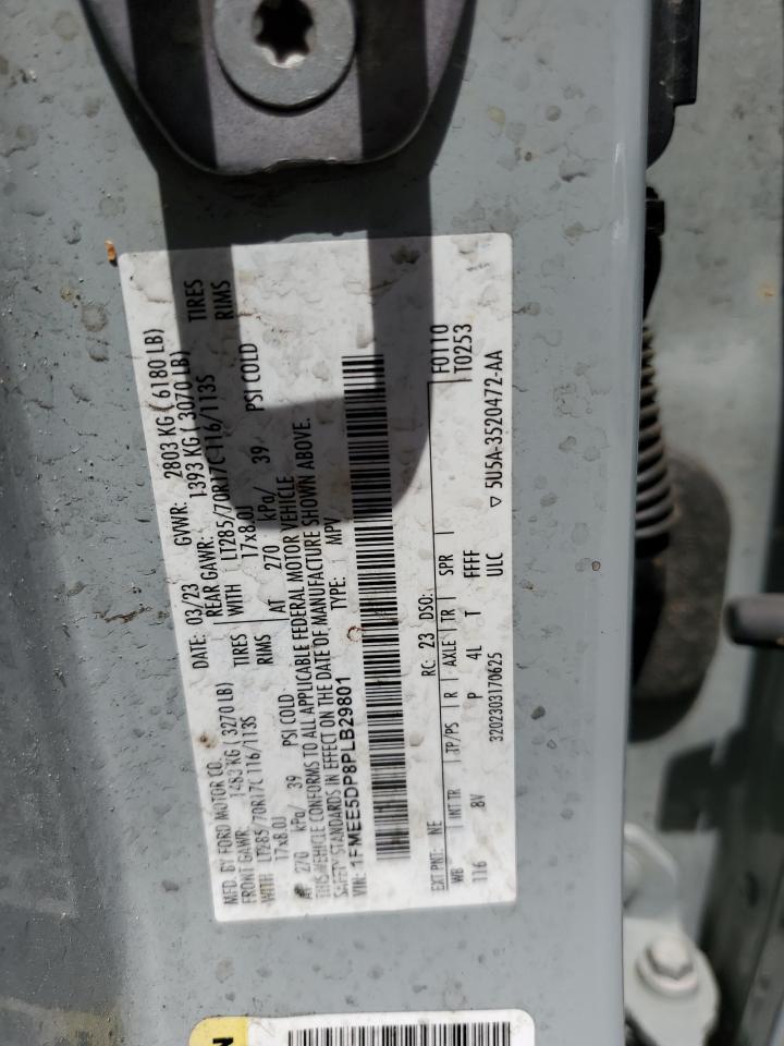 2023 Ford Bronco Base VIN: 1FMEE5DP8PLB29801 Lot: 55086715