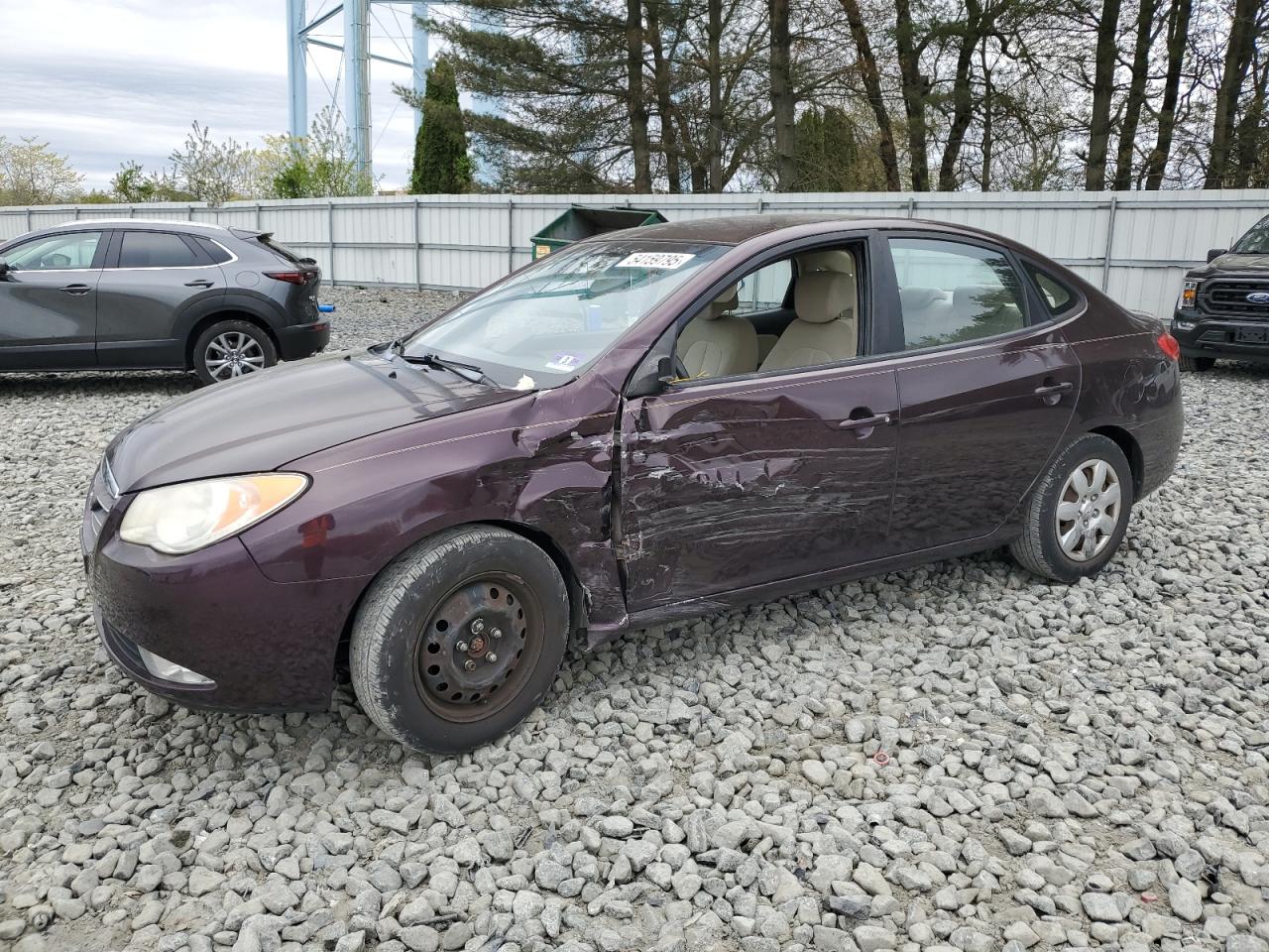 2008 Hyundai Elantra Gls იყიდება Windsor-ში, NJ - Side