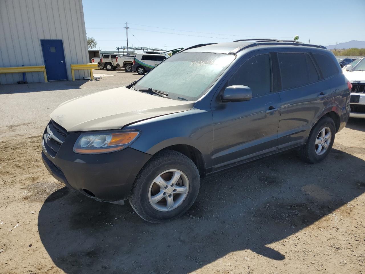 2007 Hyundai Santa Fe Gls zu verkaufen in Tucson, AZ - Front End
