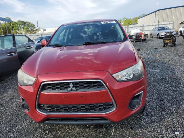  MITSUBISHI OUTLANDER 2013 Червоний