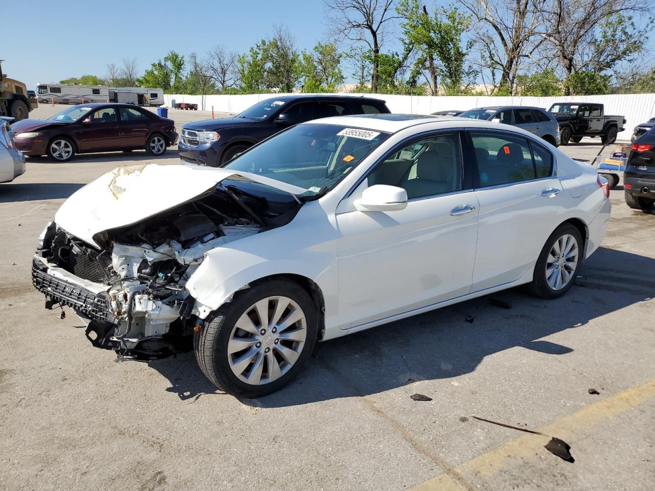2013 Honda Accord Touring на продаже в Bridgeton, MO - Front End