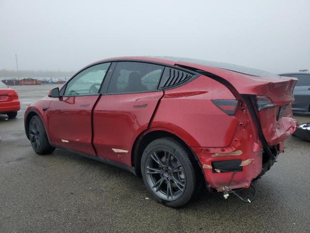  TESLA MODEL Y 2024 Красный