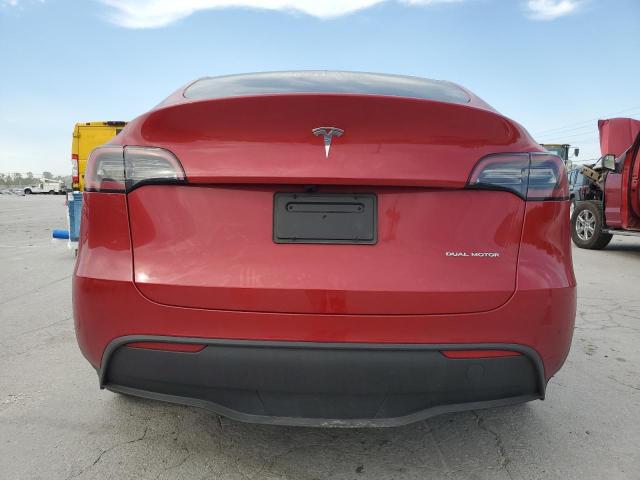  TESLA MODEL Y 2023 Czerwony