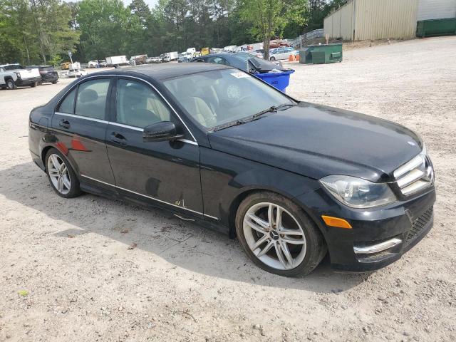  MERCEDES-BENZ C-CLASS 2012 Чорний