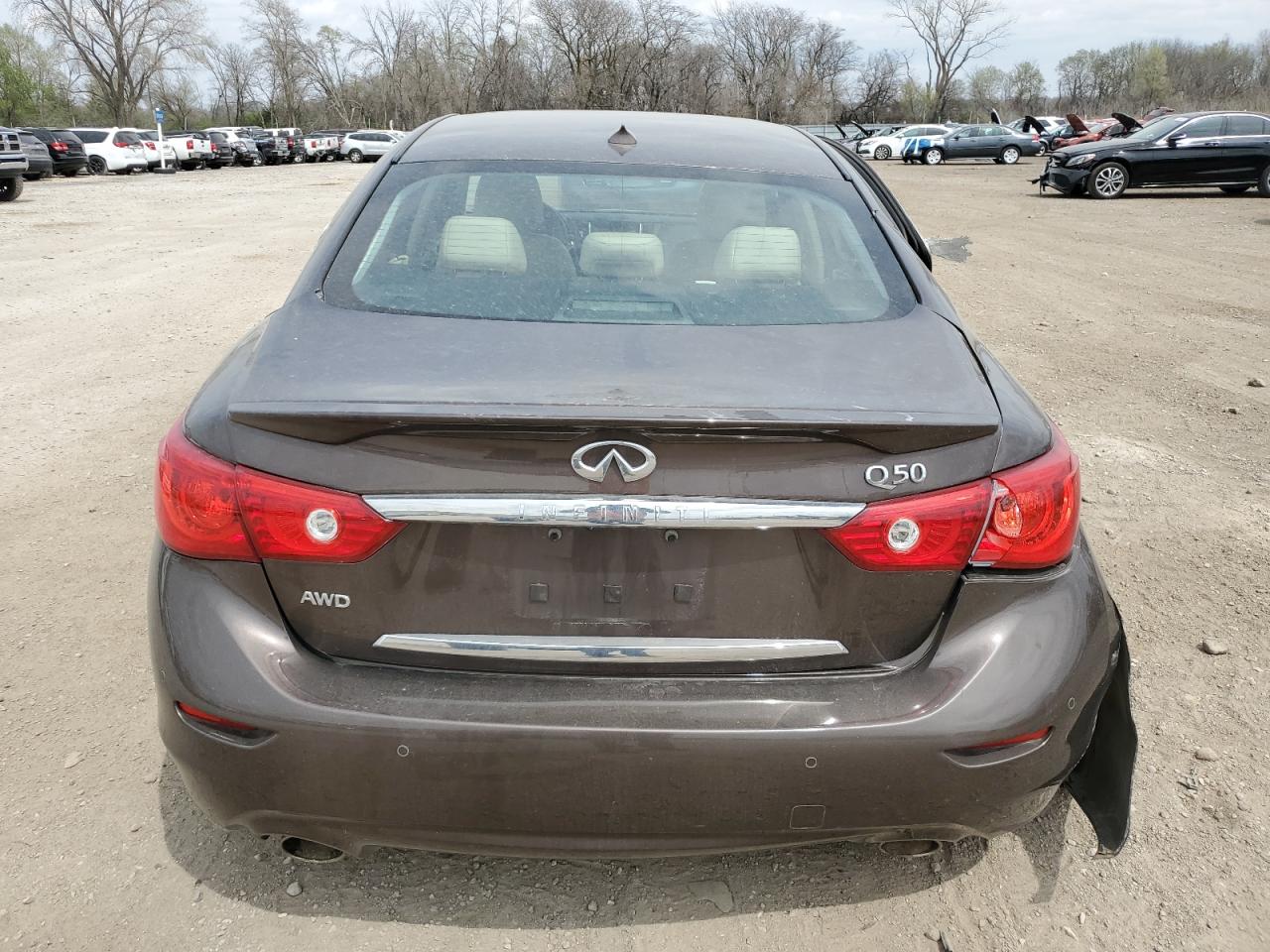 2015 Infiniti Q50 Base VIN: JN1BV7AR4FM407730 Lot: 53405565