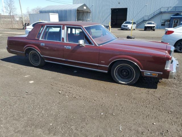 1986 LINCOLN TOWN CAR 