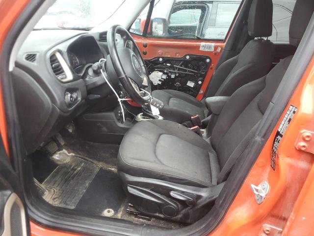  JEEP RENEGADE 2016 Pomarańczowy
