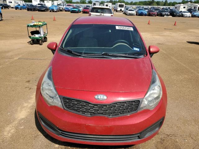  KIA RIO 2012 Czerwony