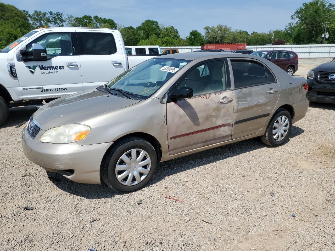2008 Toyota Corolla Ce for Sale in Theodore, AL - Front End