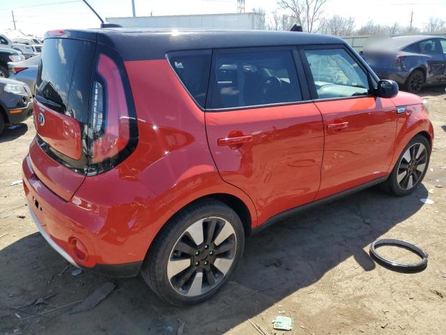 KIA SOUL 2017 Красный