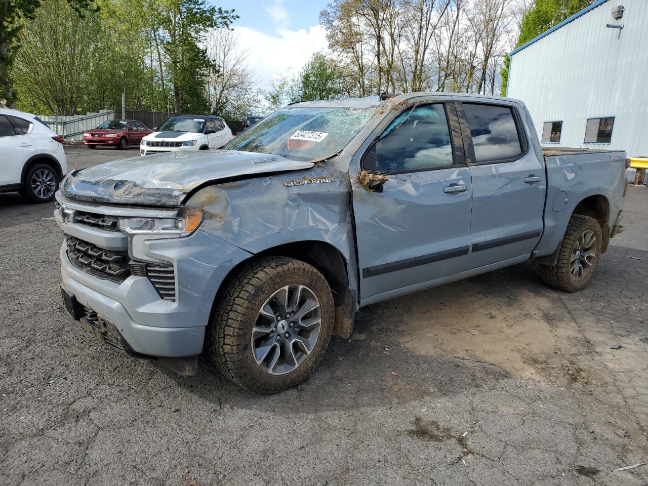 2025 Chevrolet Silverado K1500 Rst de vânzare în Portland, OR - Rollover