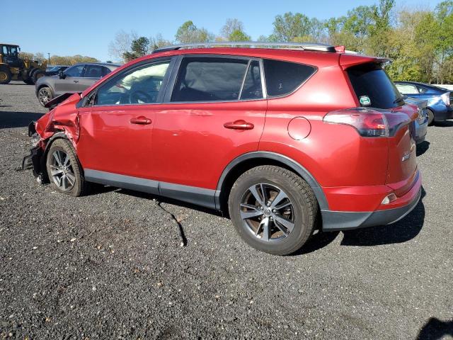  TOYOTA RAV4 2017 Czerwony