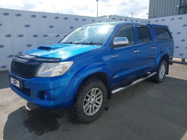 2013 TOYOTA HILUX INVI for sale at Copart WHITBURN